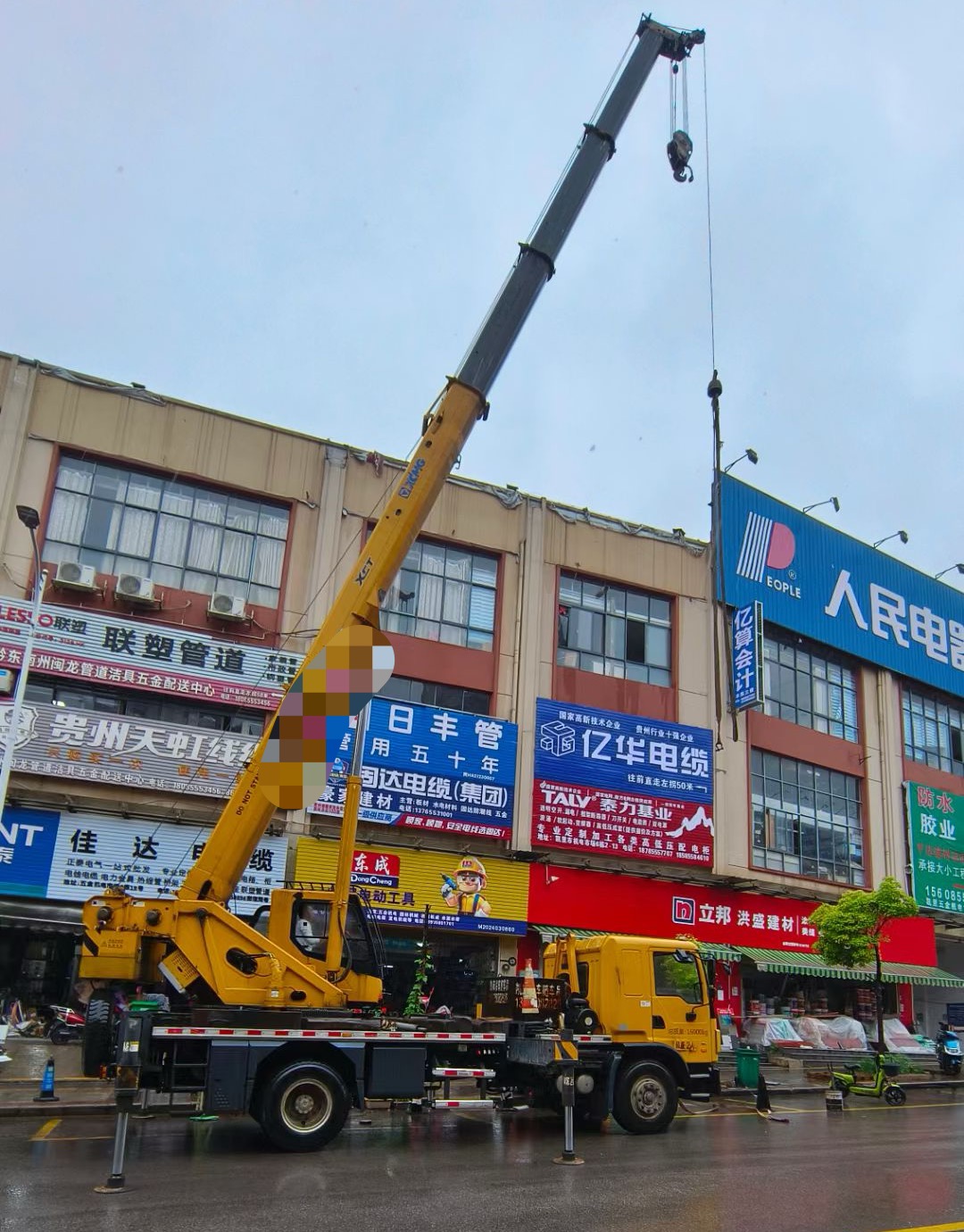 尉氏县吊车吊机租赁桥梁吊装