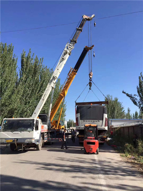 尉氏县港口集装箱搬运案例